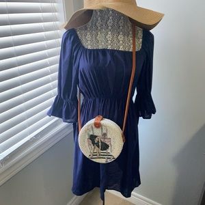 ❤️Sold❤️Navy Blue Dress